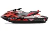 Sea Doo GTI / GTR / GTS Sitdown Jet Ski Graphic Kit - 2011-2019 Carbon X Red