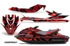Sea Doo GTI / GTR / GTS Sitdown Jet Ski Graphic Kit - 2011-2019 Conspiracy Red