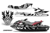 Sea Doo GTI / GTR / GTS Sitdown Jet Ski Graphic Kit - 2011-2019 Conspiracy White