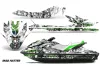 Sea Doo GTI / GTR / GTS Sitdown Jet Ski Graphic Kit - 2011-2019 Mad Hatter White
