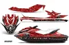 Sea Doo GTI / GTR / GTS Sitdown Jet Ski Graphic Kit - 2011-2019 Reaper Red