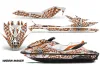 Sea Doo GTI / GTR / GTS Sitdown Jet Ski Graphic Kit - 2011-2019 Widow Maker Orange