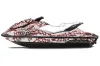 Sea Doo GTI / GTR / GTS Sitdown Jet Ski Graphic Kit - 2011-2019 Widow Maker Red