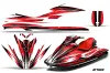 Sea Doo GTI Sitdown Jet Ski Graphic Kit 2006-2010 Attack Red