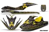 Sea Doo GTI Sitdown Jet Ski Graphic Kit 2006-2010 Meltdown Yellow