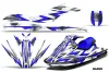 Sea Doo GTI Sitdown Jet Ski Graphic Kit 2006-2010 Slash Blue