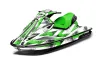 Sea Doo GTI Sitdown Jet Ski Graphic Kit 2006-2010 Slash Green
