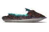Sea Doo Bombardier GTS Jet Ski Graphic Kit - 1992-1997 Butterfly Red