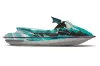 Sea Doo Bombardier GTS Jet Ski Graphic Kit - 1992-1997 Carbon X Teal
