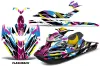 Sea Doo RXP Sitdown Jet Ski Graphic Kit 2004-2011 Flashback