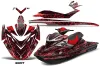 Sea Doo RXP Sitdown Jet Ski Graphic Kit 2004-2011 Swift Red