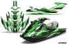 Sea Doo RXT Sitdown Jet Ski Graphic Kit 2005-2009 Attack Green