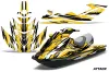 Sea Doo RXT Sitdown Jet Ski Graphic Kit 2005-2009 Attack Yellow