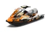 Sea Doo RXT Sitdown Jet Ski Graphic Kit 2005-2009 Carbon X Orange
