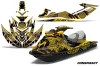 Sea Doo RXT Sitdown Jet Ski Graphic Kit 2005-2009 Conspiracy Yellow