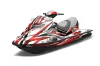 Sea Doo RXT Sitdown Jet Ski Graphic Kit 2005-2009 Slash Red