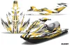 Sea Doo RXT Sitdown Jet Ski Graphic Kit 2005-2009 Slash Yellow