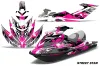 Sea Doo RXT Sitdown Jet Ski Graphic Kit 2005-2009 Street Star Pink