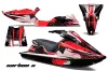 Sea Doo XP Bombardier Jet Ski Graphic Kit - 1994-1996 Carbon X Red