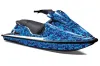 Sea Doo XP Bombardier Jet Ski Graphic Kit - 1994-1996 Digi Camo Blue