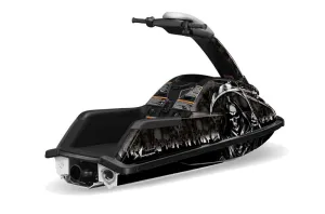 Yamaha Superjet Freestyle Jet Ski Graphic Kit (Round Nose) All Years Reaper Black