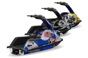 Yamaha Superjet Round Nose Custom Custom Graphic Kit - All Years