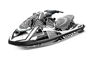 Yamaha Wave Runner Jet Ski Graphic Kit 2002-2005 Conspiracy White