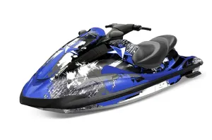 Yamaha Wave Runner Jet Ski Graphic Kit 2002-2005 Street Star Blue
