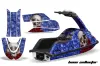 Yamaha Superjet Freestyle Jet Ski Graphic Kit (Round Nose) All Years Bone Collector Blue