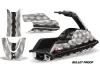 Yamaha Superjet Freestyle Jet Ski Graphic Kit (Round Nose) All Years Bullet Proof Black