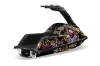 Yamaha Superjet Freestyle Jet Ski Graphic Kit (Round Nose) All Years Ed Hardy - Love kills Black