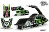 Yamaha Superjet Freestyle Jet Ski Graphic Kit (Round Nose) All Years Frenzy Green