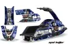 Yamaha Superjet Freestyle Jet Ski Graphic Kit (Round Nose) All Years Mad Hatter White