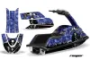 Yamaha Superjet Freestyle Jet Ski Graphic Kit (Round Nose) All Years Reaper Blue