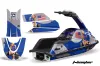 Yamaha Superjet Freestyle Jet Ski Graphic Kit (Round Nose) All Years T Bomber Blue