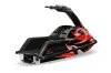 Yamaha Superjet Freestyle Jet Ski Graphic Kit (Round Nose) All Years Tribal Flames Red