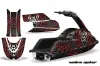 Yamaha Superjet Freestyle Jet Ski Graphic Kit (Round Nose) All Years Widow Maker Red
