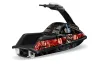 Yamaha Superjet Round Nose Jet Ski Graphic Kit - All Years Mad Hatter Black