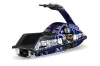 Yamaha Superjet Round Nose Jet Ski Graphic Kit - All Years Mad Hatter Blue