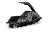 Yamaha Superjet Round Nose Jet Ski Graphic Kit - All Years Reaper Silver
