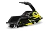 Yamaha Superjet Round Nose Jet Ski Graphic Kit - All Years Tribal Flames Yellow