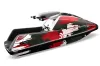 Yamaha Superjet Square Nose Jet Ski Graphic Kit - All Years Carbon X Red