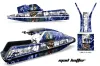Yamaha Superjet Square Nose Jet Ski Graphic Kit - All Years Mad Hatter Blue