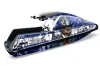 Yamaha Superjet Square Nose Jet Ski Graphic Kit - All Years Mad Hatter Blue