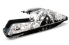 Yamaha Superjet Square Nose Jet Ski Graphic Kit - All Years Reaper White