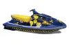 Yamaha Wave Raider Jet Ski Graphic Kit - 1994-1996 Meltdown Blue