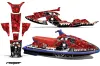 Yamaha Wave Raider Jet Ski Graphic Kit - 1994-1996 Reaper Red