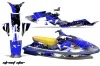 Yamaha Wave Raider Jet Ski Graphic Kit - 1994-1996 Street Star Blue
