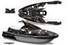 Yamaha Wave Runner 3 Jet Ski Graphic Kit - 1991-1996 Reaper Black
