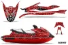 Yamaha Wave Runner GP 1800 Jet Ski Graphic Kit 2017 Reaper Red